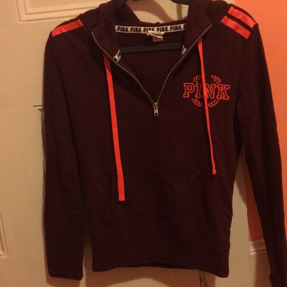 VS Pink quarter zip
